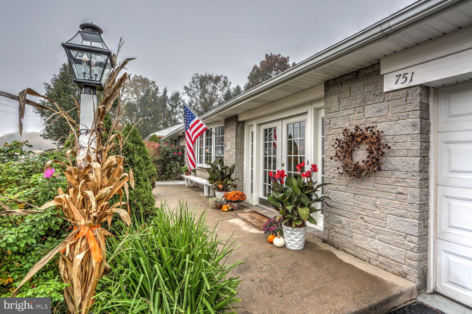 751 Prospect Road Manheim, PA 17545 - Photo 2 of 34 Sprawling custom rancher with classic stone