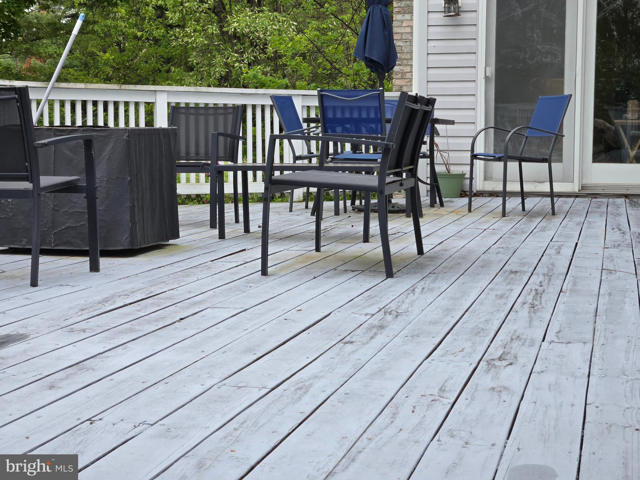 3314 Charles Street Fallston, MD 21047 - Photo 7 of 26 a view of a wooden deck with furniture