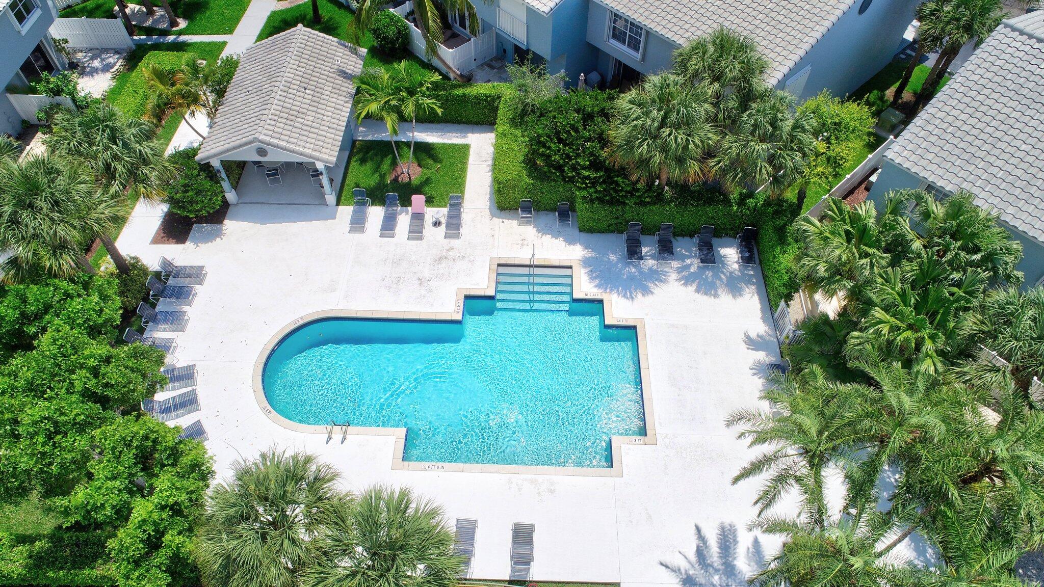 1016 Jeffery Street, Unit 1016 Boca Raton, FL 33487 - Photo 65 of 65 an aerial view of a house