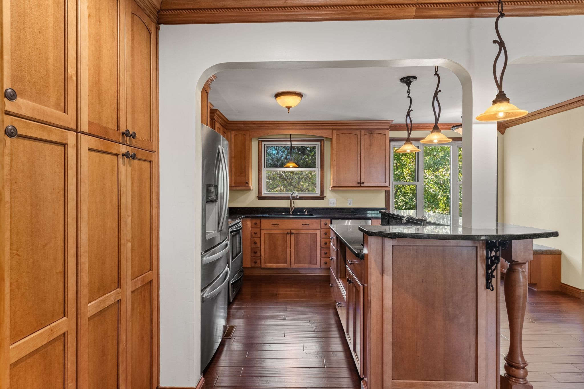 104 Meadowvue Drive Hendersonville, TN 37075 - Photo 17 of 43 a kitchen with a refrigerator and a sink
