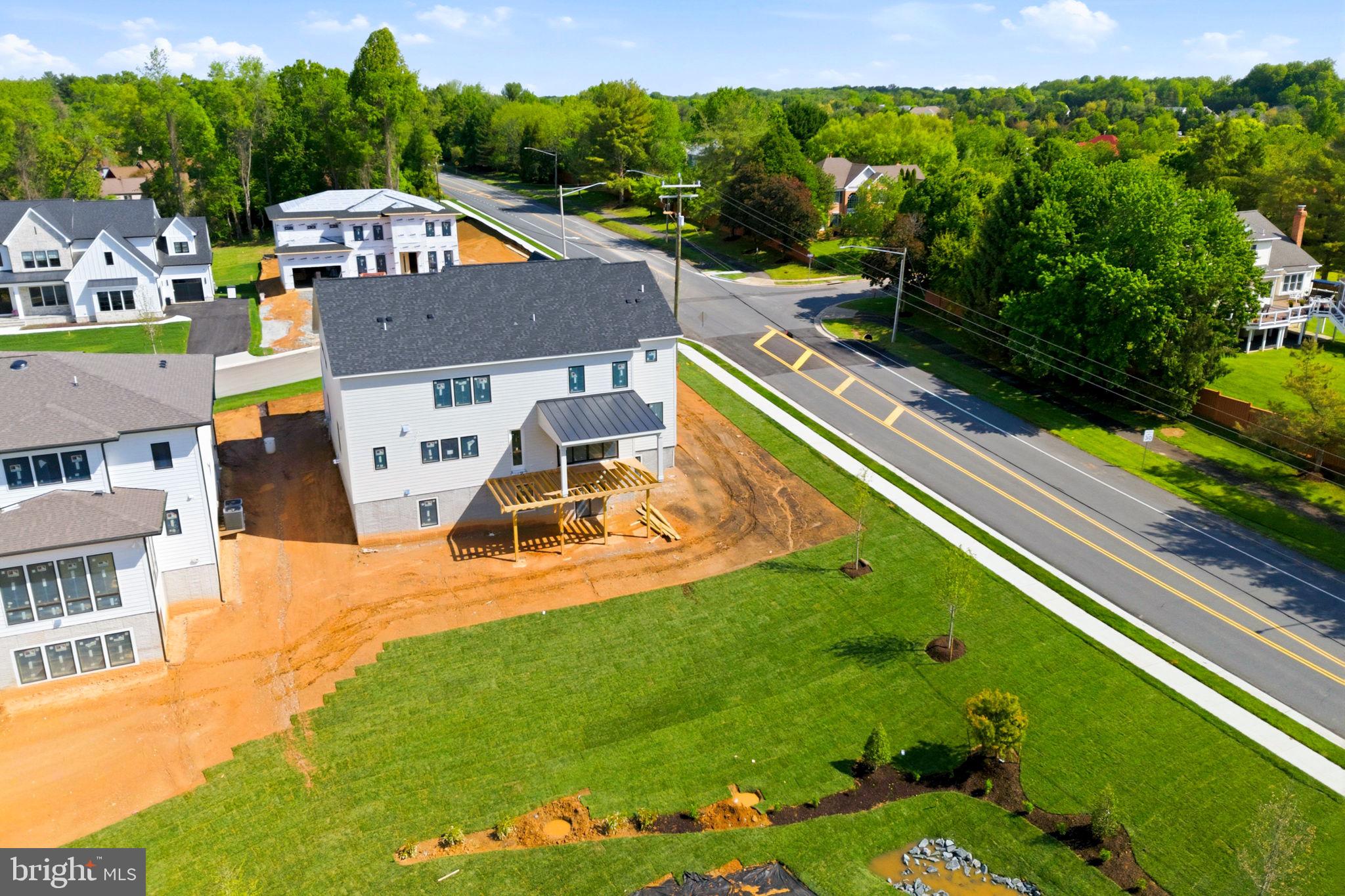 10801 Mason Hunt Court Reston, VA 20190 - Photo 15 of 26 an aerial view of a house with a big yard