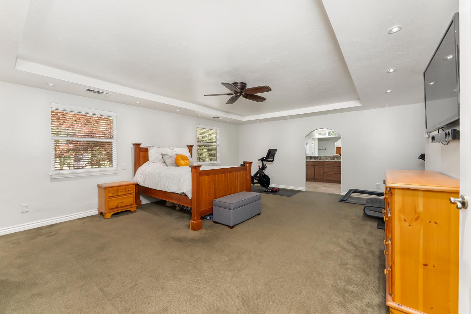 5990 Upper Ridge Way Auburn, CA 95602 - Photo 18 of 51 a bedroom with furniture and a window