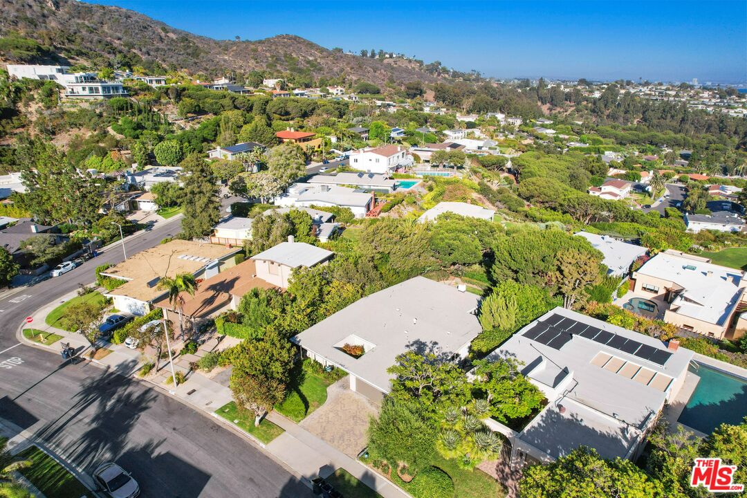 3444 Cloudcroft Drive Malibu, CA 90265 - Photo 27 of 50 an aerial view of residential houses with outdoor space