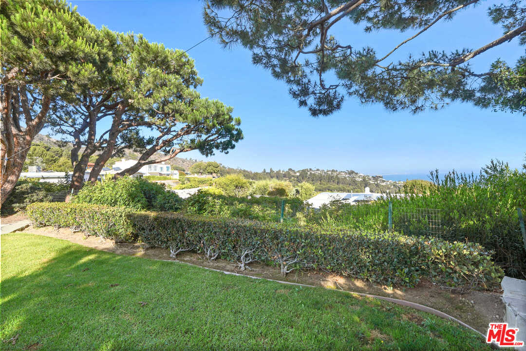 3444 Cloudcroft Drive Malibu, CA 90265 - Photo 42 of 50 a view of a yard with a tree