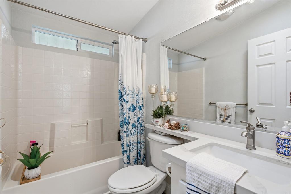 8545 Mission Gorge Road, Unit SPC #147 Santee, CA 92071 - Photo 33 of 43 a bathroom with a sink toilet and shower