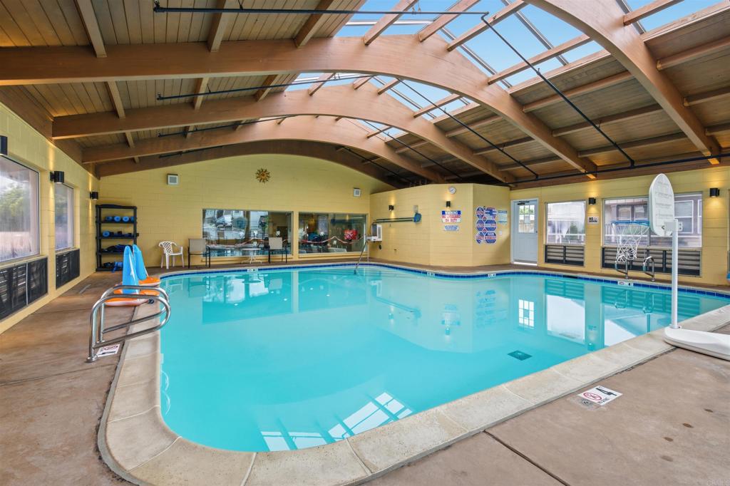 8545 Mission Gorge Road, Unit SPC #147 Santee, CA 92071 - Photo 38 of 43 a view of a indoor swimming pool