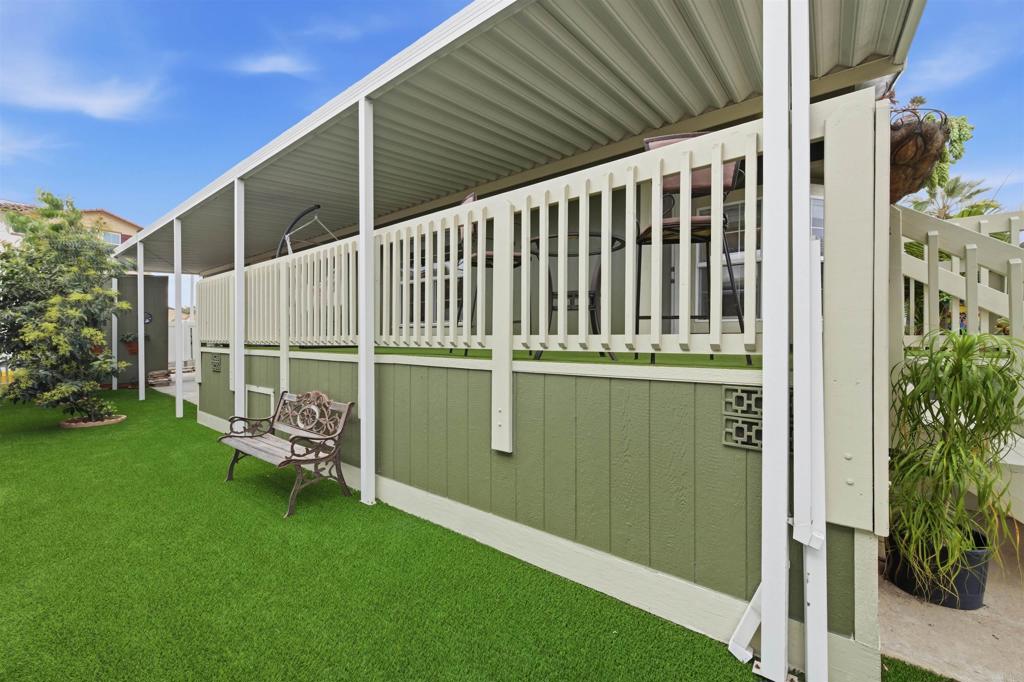 8545 Mission Gorge Road, Unit SPC #147 Santee, CA 92071 - Photo 9 of 43 a balcony with a swing