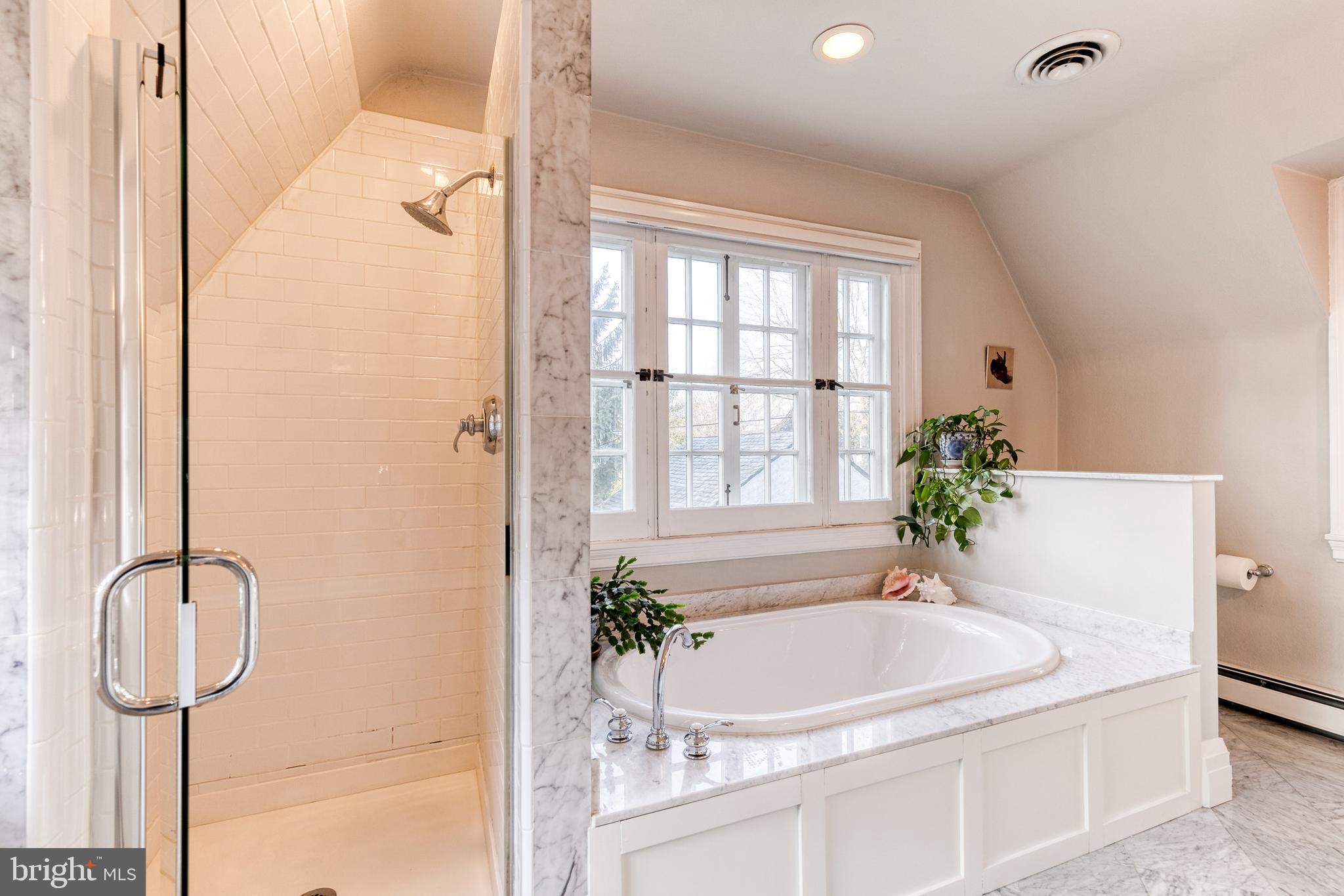 316 Broxton Road Baltimore, MD 21212 - Photo 31 of 53 Primary bath separate bath & shower.