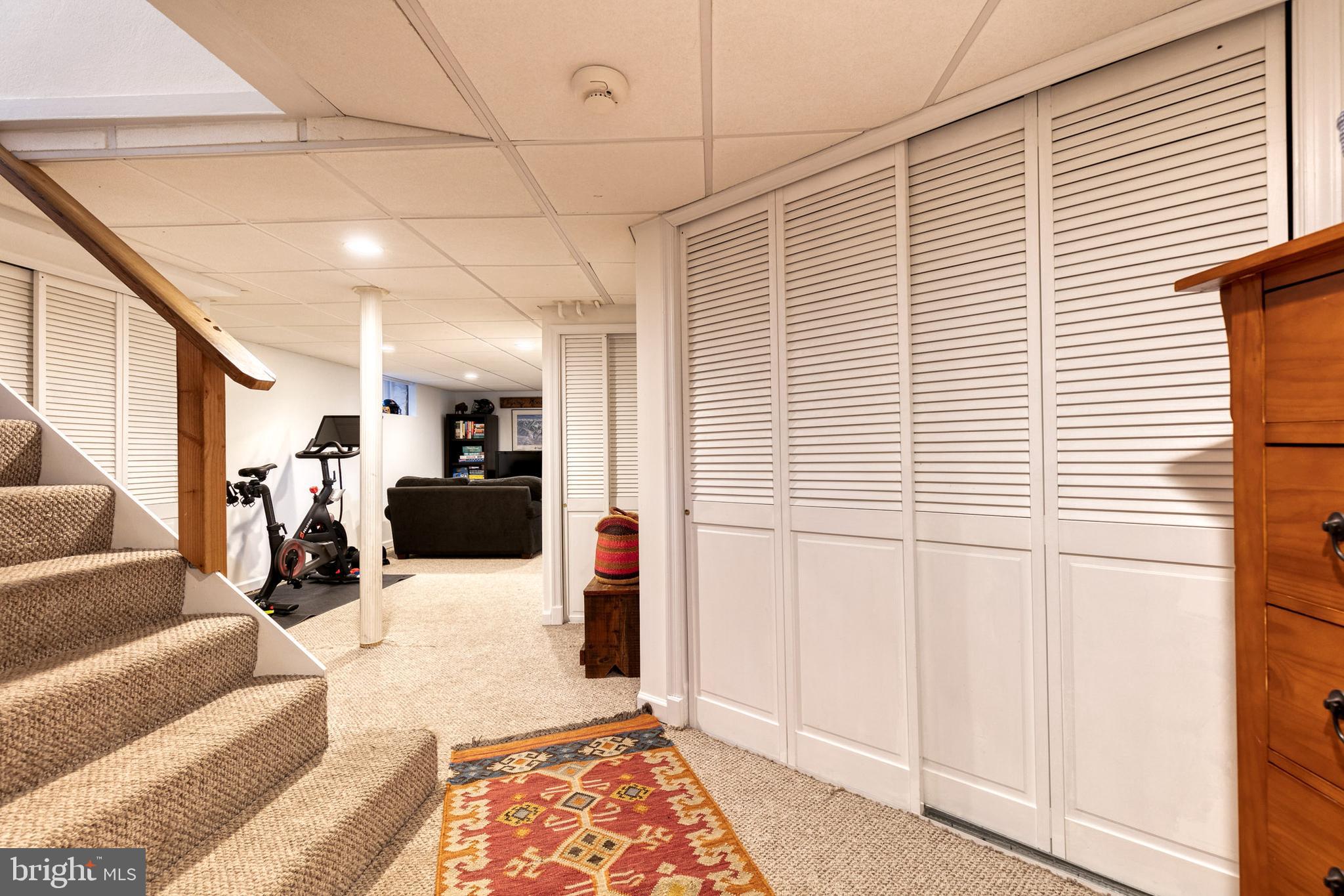 316 Broxton Road Baltimore, MD 21212 - Photo 43 of 53 Lower level with rec room & extra storage.