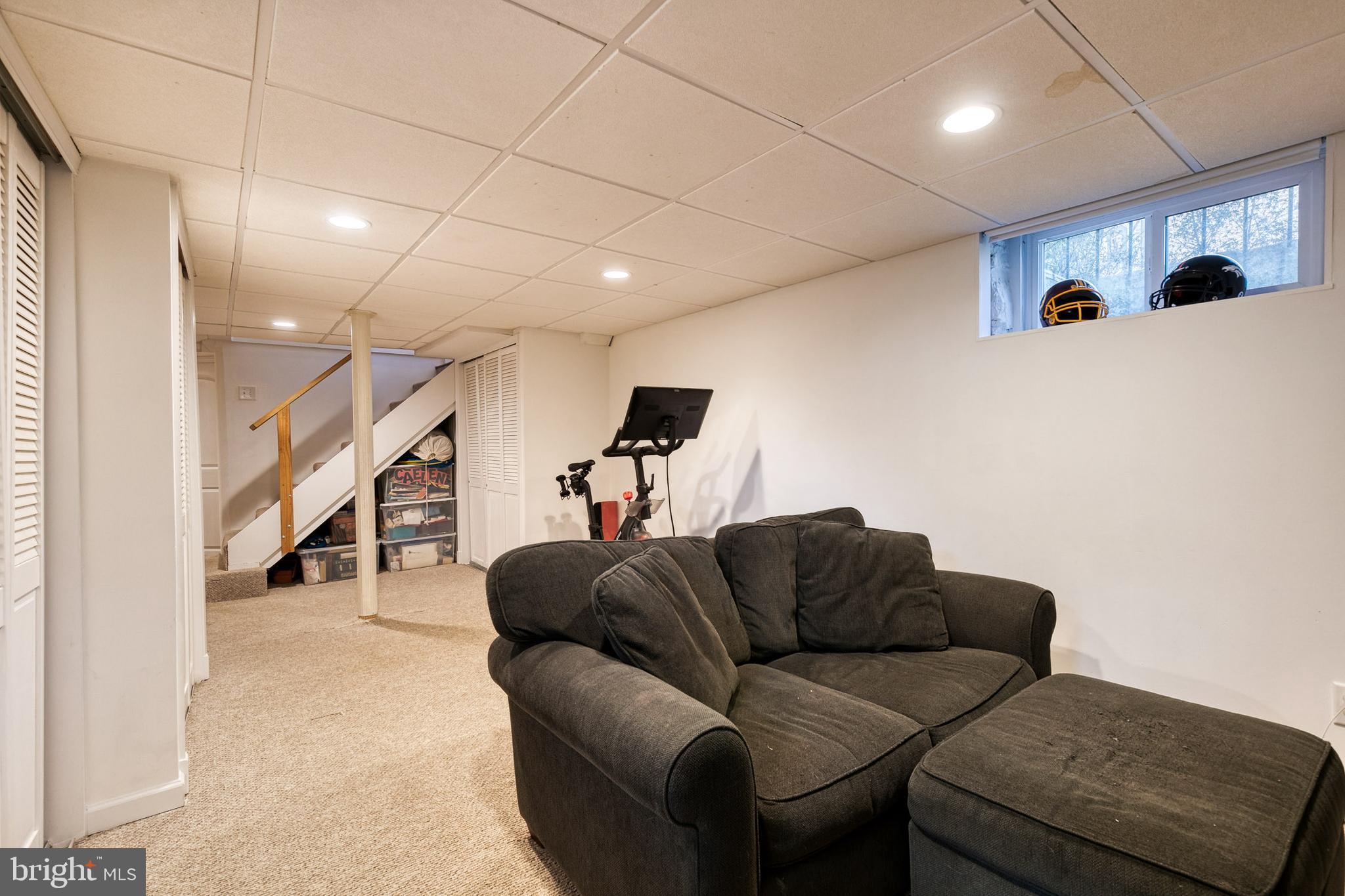 316 Broxton Road Baltimore, MD 21212 - Photo 46 of 53 Finished lower level recreation room.