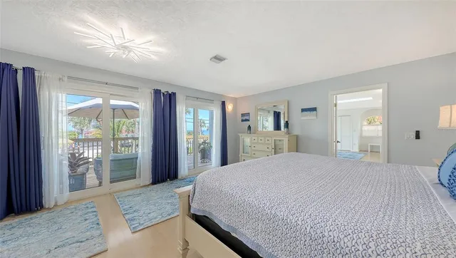 a view of a flower pot with wooden floor