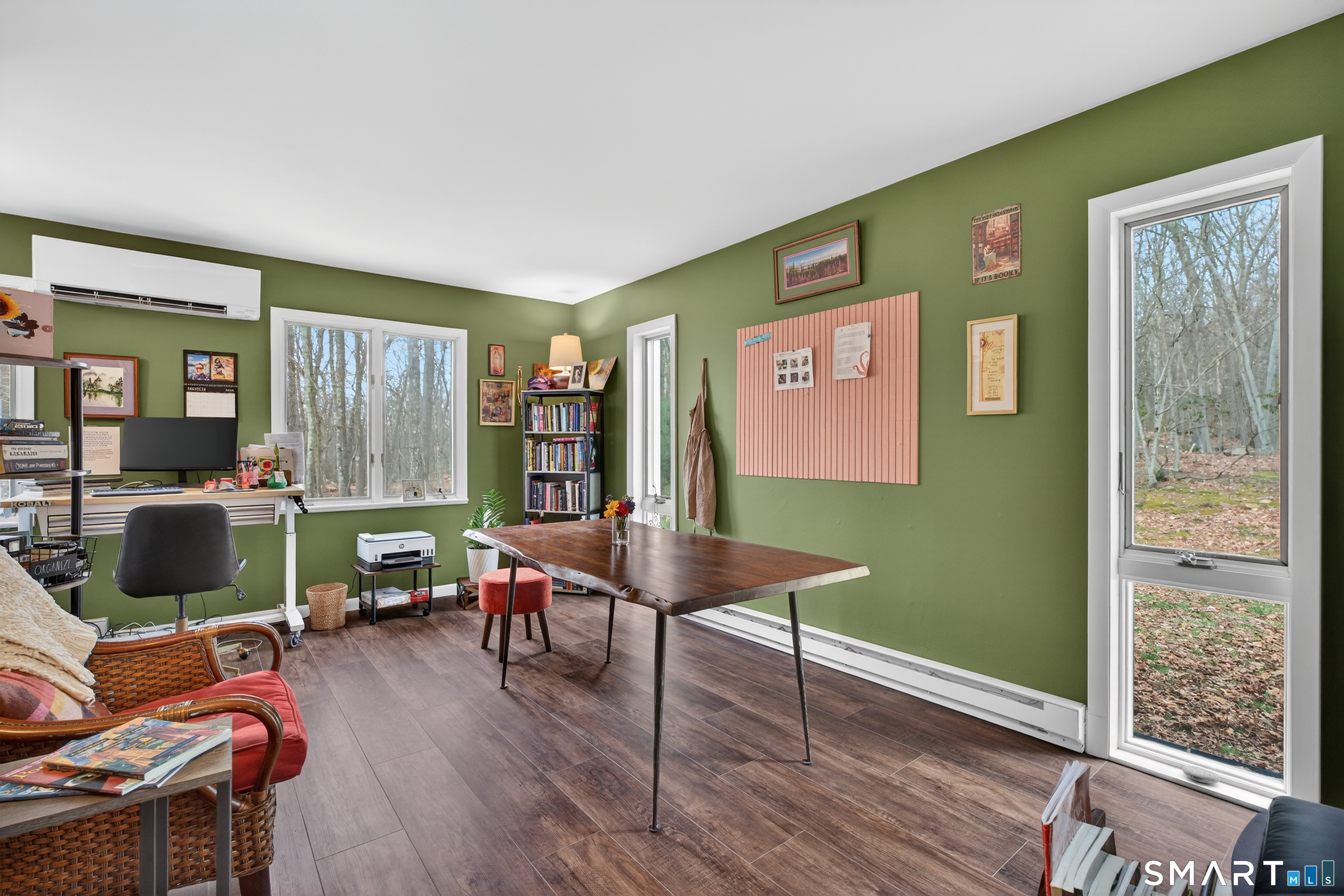230 Six Rod Highway Hamden, CT 06518 - Photo 10 of 38 a living room with furniture and a wooden floor