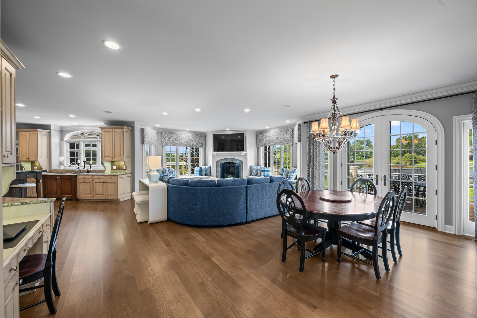 35 Riderwood Road North Barrington, IL 60010 - Photo 11 of 59 a view of a dining room with furniture window and wooden floor