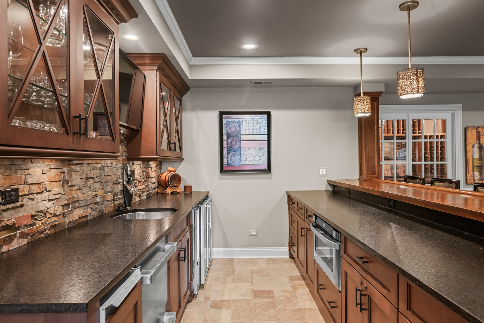 35 Riderwood Road North Barrington, IL 60010 - Photo 40 of 59 a kitchen that has a sink and a stove