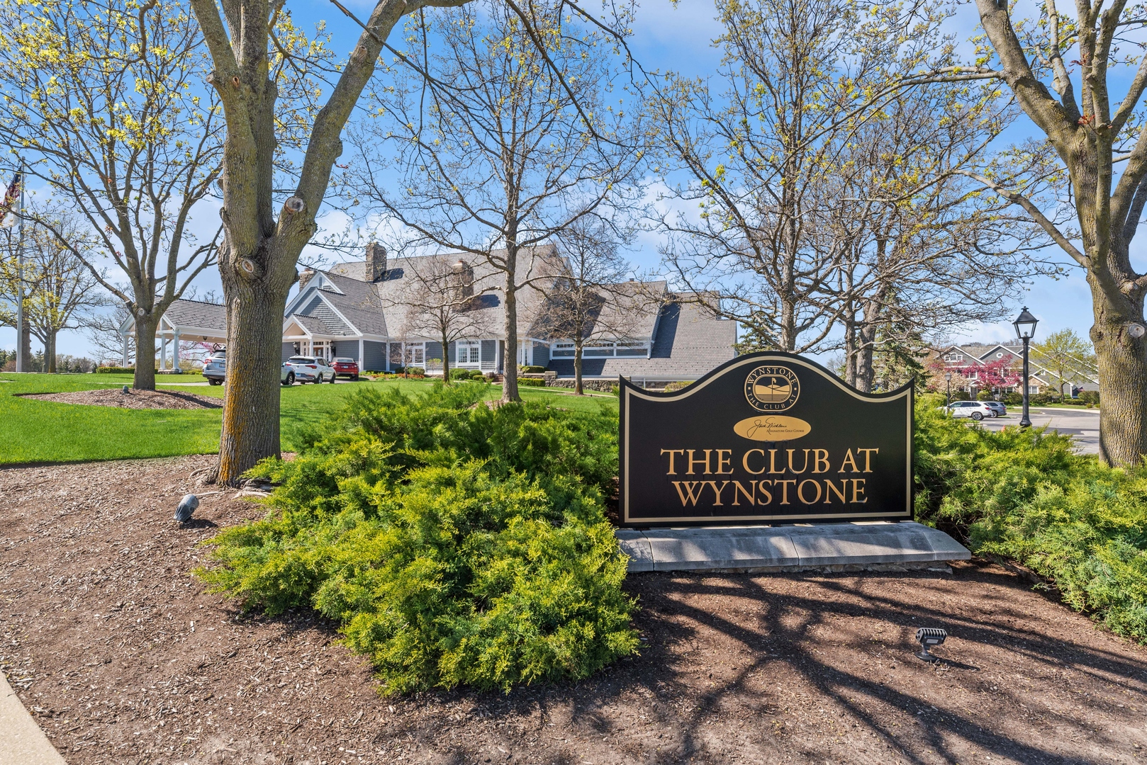 35 Riderwood Road North Barrington, IL 60010 - Photo 53 of 59 a view of a street sign under a large tree