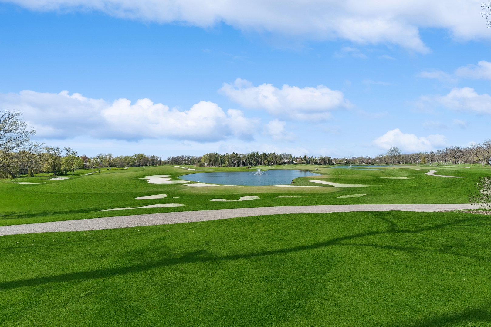35 Riderwood Road North Barrington, IL 60010 - Photo 55 of 59 a view of a golf course with a lake