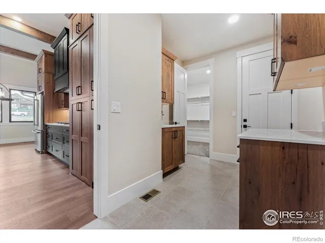 a view of storage and utility room