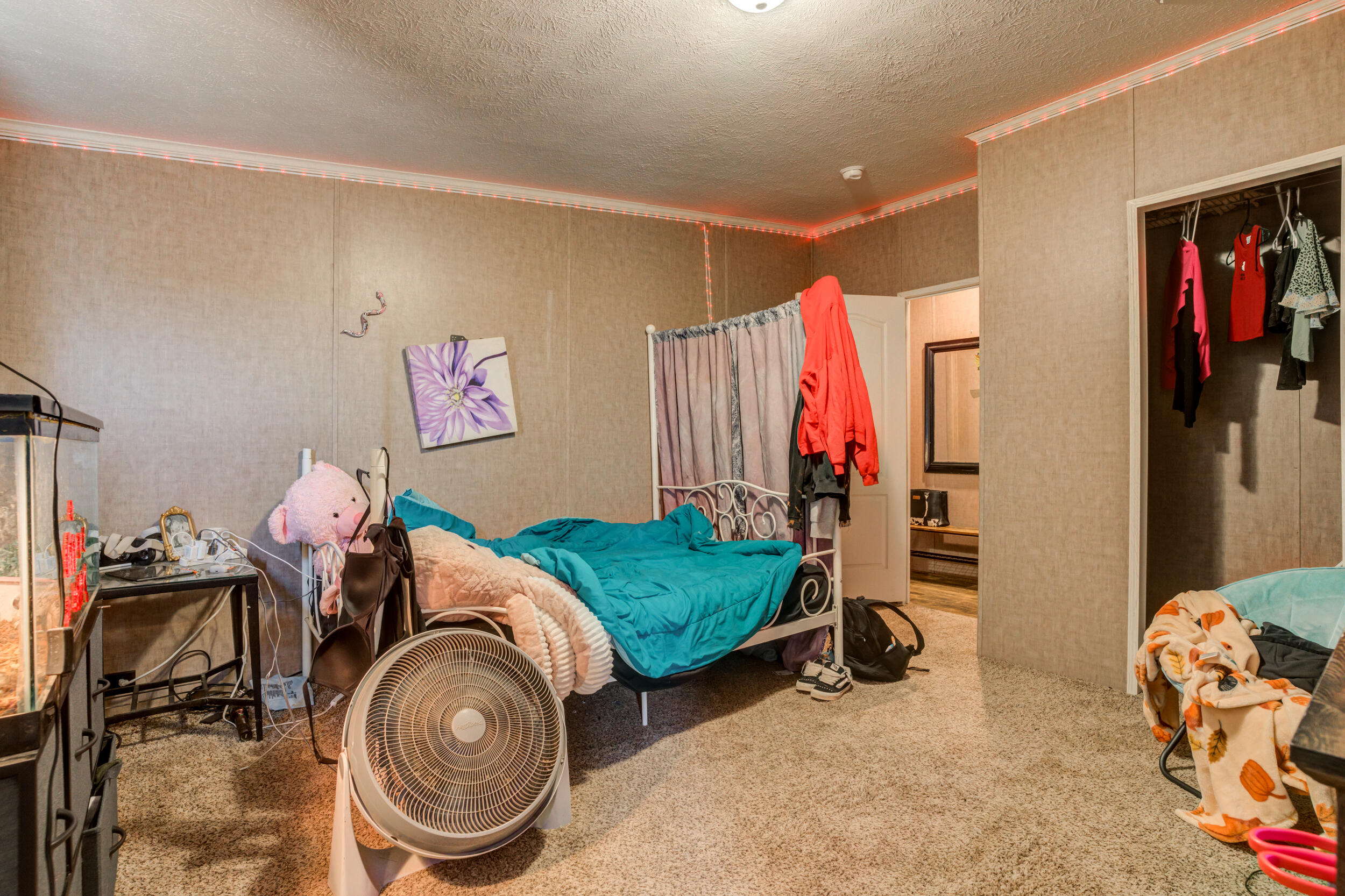 4726 County Road 5300 Lubbock, TX 79415 - Photo 34 of 53 a bedroom with a bed and a window