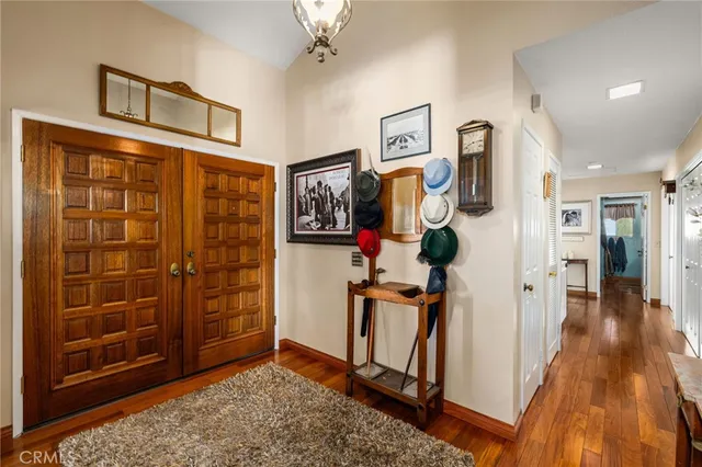 a reading room with furniture and book shelf