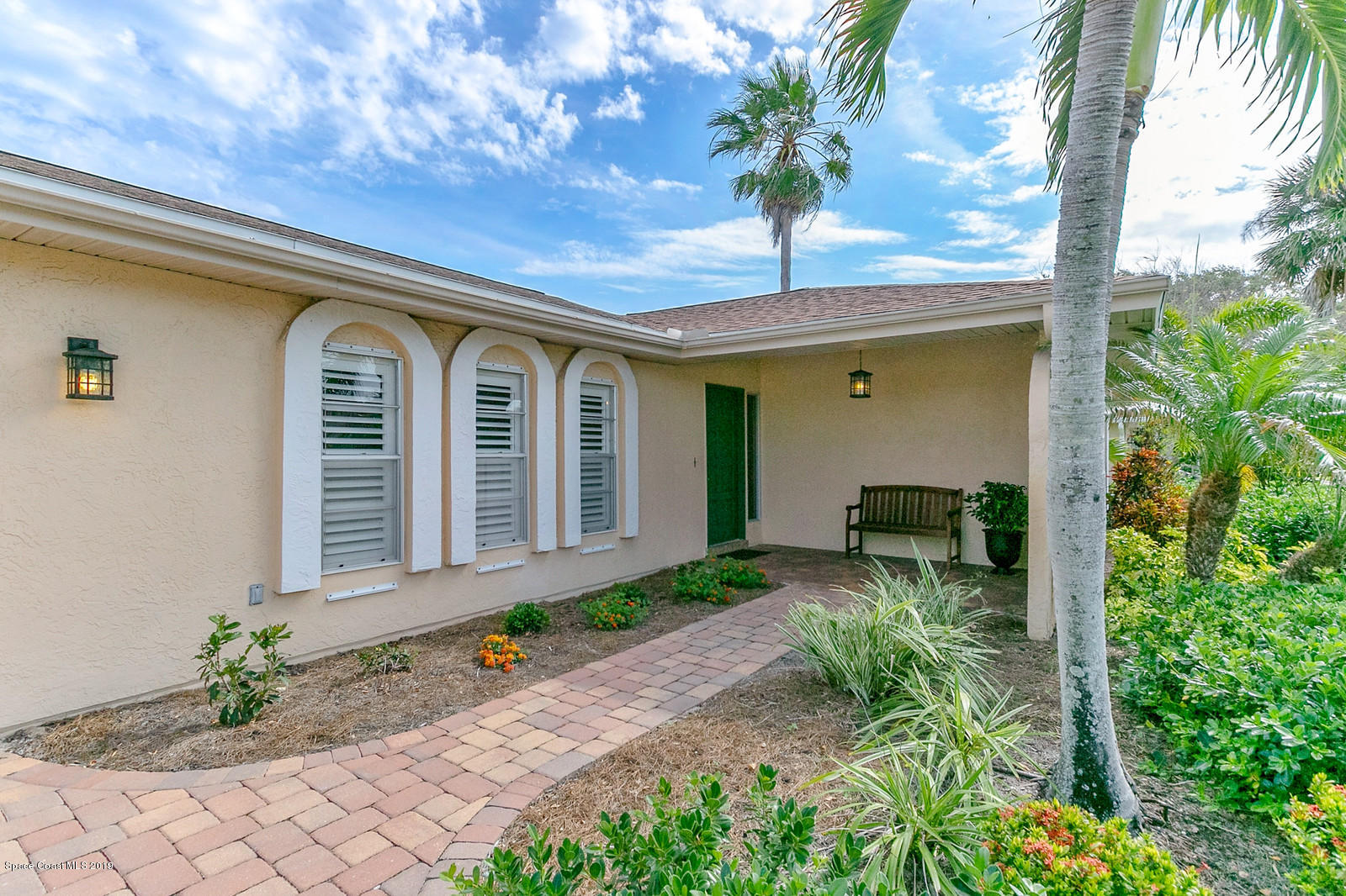 140 Sand Dollar Road Indialantic, FL 32903 - Photo 3 of 39 Pavered Entrance