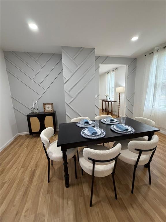 814 Oak Street Johnstown, PA 15902 - Photo 13 of 33 a view of a dining room with furniture and wooden floor