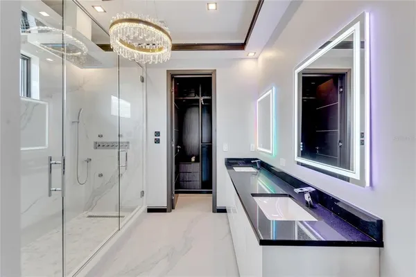 a view of outdoor space deck and swimming pool