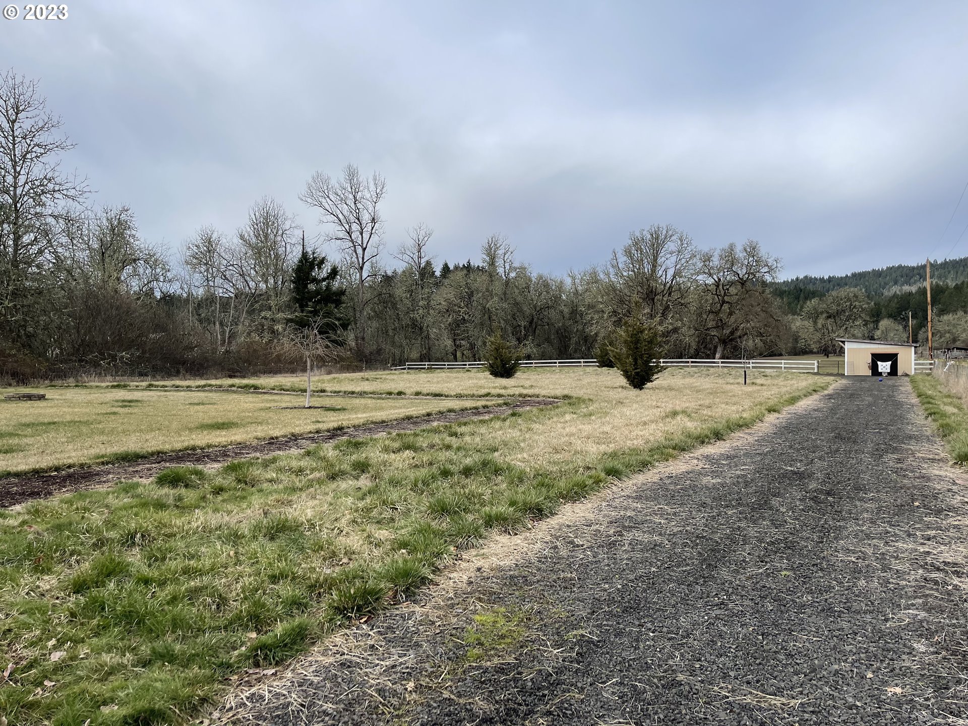 83477 East Tolman Road Creswell, OR 97426 - Photo 3 of 3 Backyard