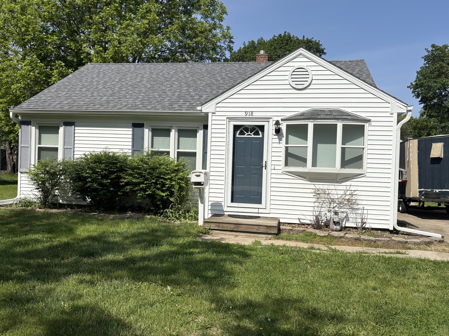 918 North 11th Street Rochelle, IL 61068 - Photo 1 of 1 a front view of a house with a yard