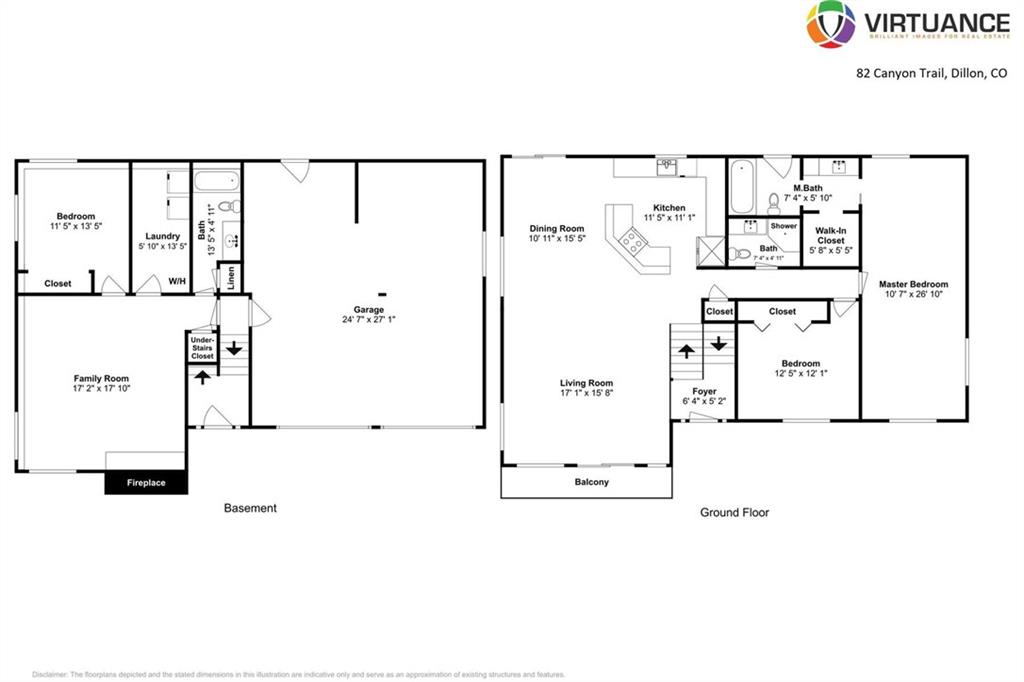 82 Canyon Trail Road Dillon, CO 80435 - Photo 9 of 31 a picture of a floor plan