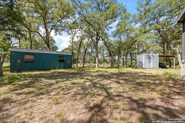a view of an outdoor space and a yard