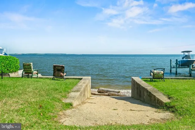 a view of a terrace with chairs
