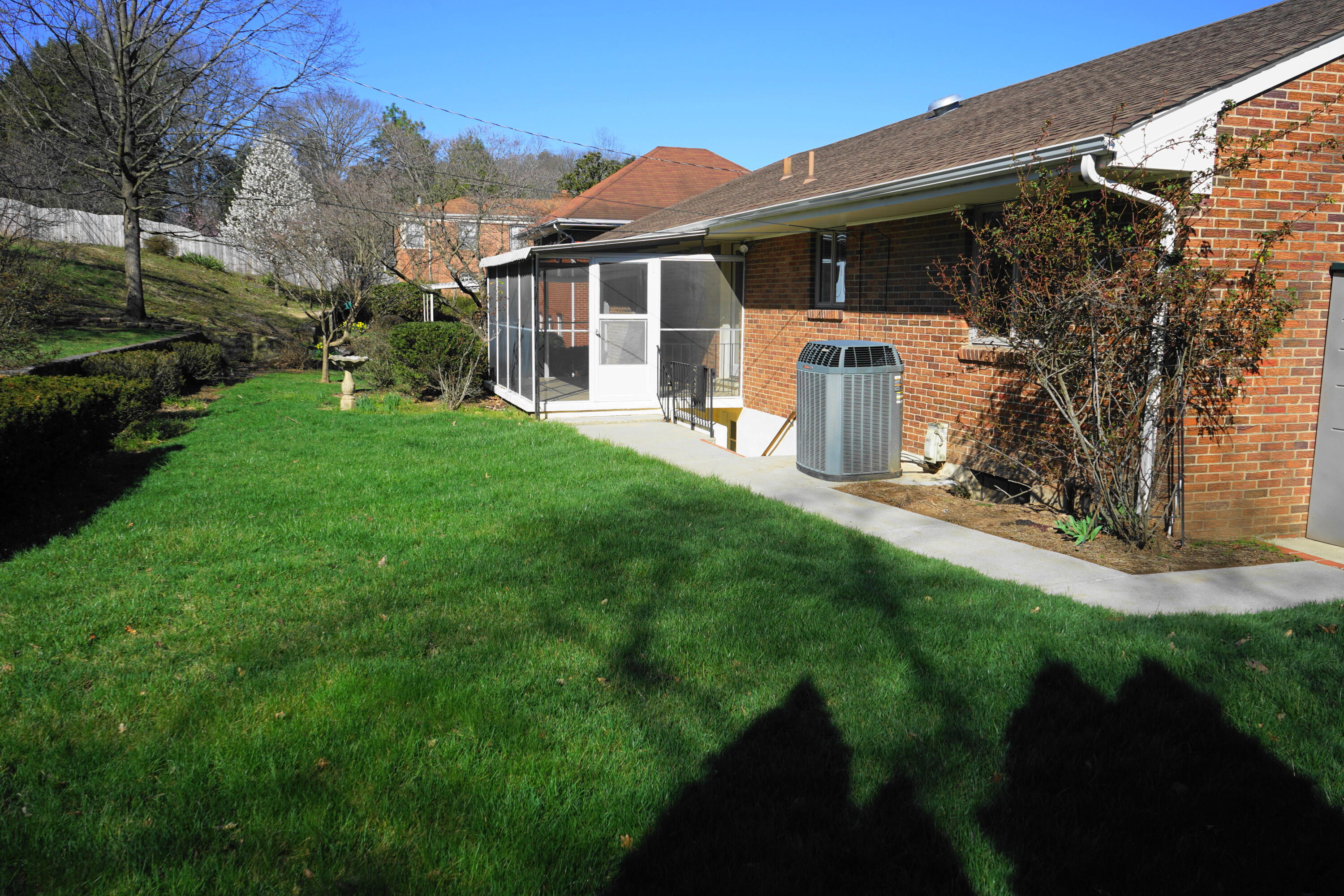 1710 Wilbur Road Southwest Roanoke, VA 24015 - Photo 7 of 52 Rear View of Home & Screened Porch