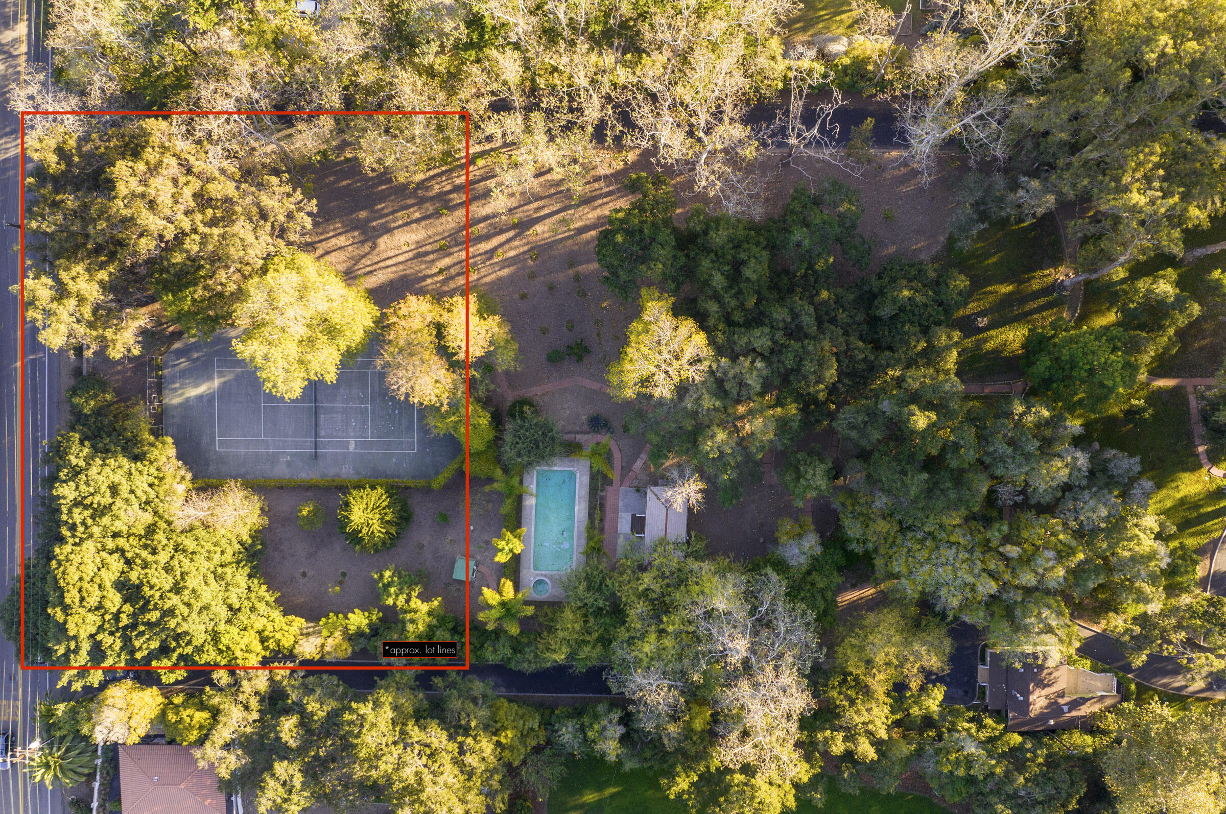 465 A Hot Springs Road Montecito, CA 93108 - Photo 2 of 9 LOT A Aerial