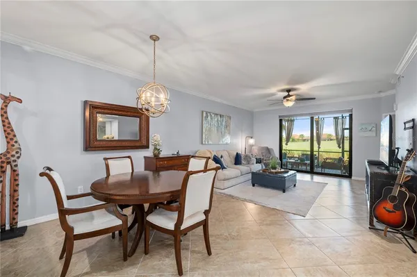 a view of living room and washer