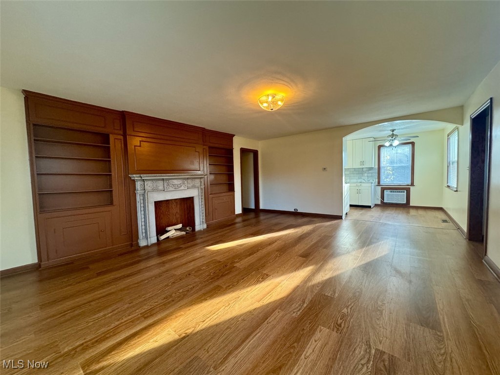 4595 Tiedeman Road Cleveland, OH 44144 - Photo 10 of 29 Living room featuring light hardwood / wood floors