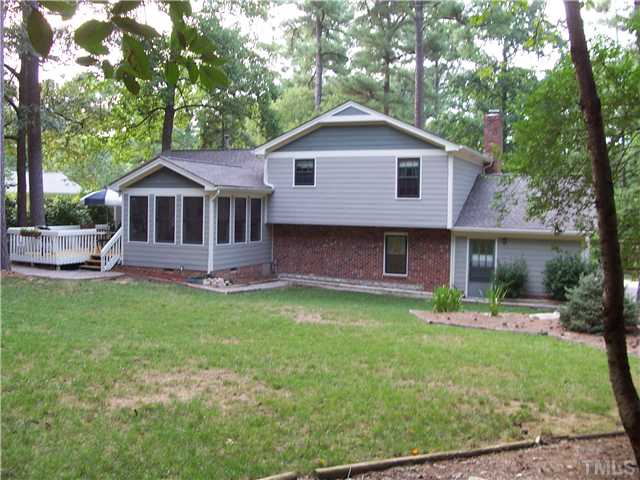 6904 Brecken Ridge Avenue Raleigh, NC 27615 - Photo 24 of 25 This house is as pretty from the backside as it is in the front.
