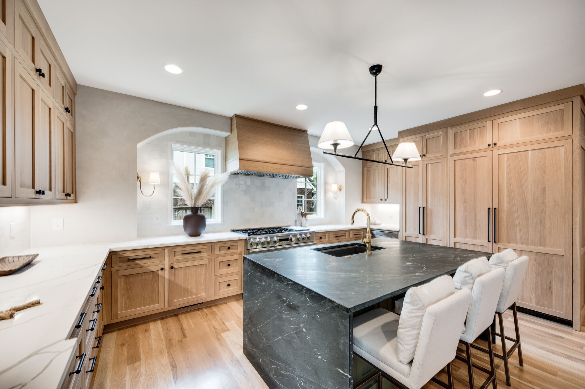 1818 Cedar Lane Nashville, TN 37212 - Photo 23 of 70 a kitchen with a table chairs sink and cabinets