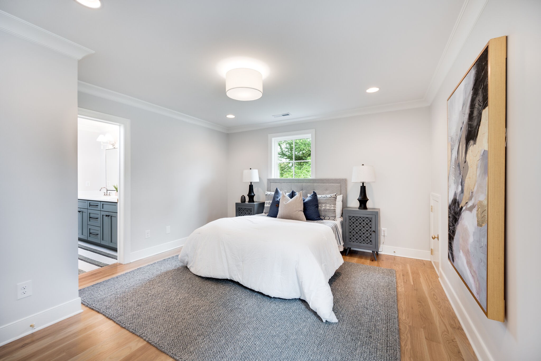 1818 Cedar Lane Nashville, TN 37212 - Photo 60 of 70 a bed room with a bed and a window