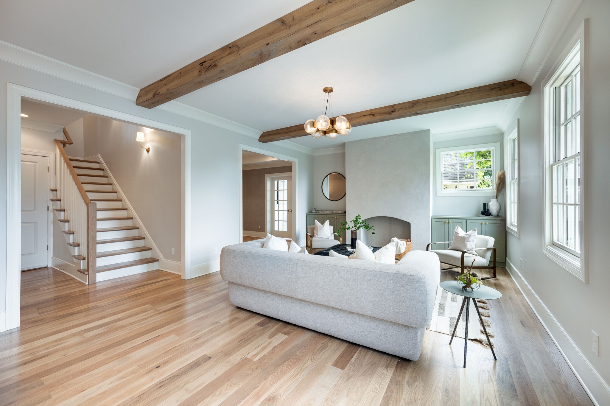 1818 Cedar Lane Nashville, TN 37212 - Photo 8 of 70 a living room with furniture and a wooden floor