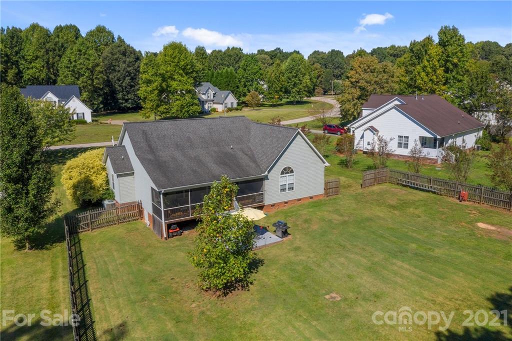 638 Maple Ridge Circle Salisbury, NC 28147 - Photo 42 of 48 an aerial view of a house