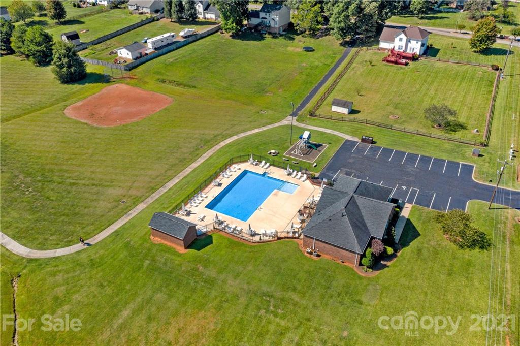 638 Maple Ridge Circle Salisbury, NC 28147 - Photo 43 of 48 an aerial view of a pool