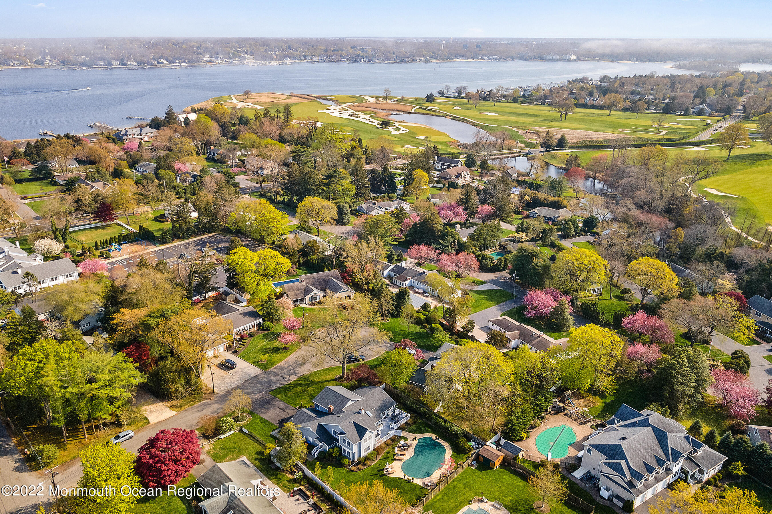 823 Post Road Brielle, NJ 08730 - Photo 49 of 50 RearLeftAerial