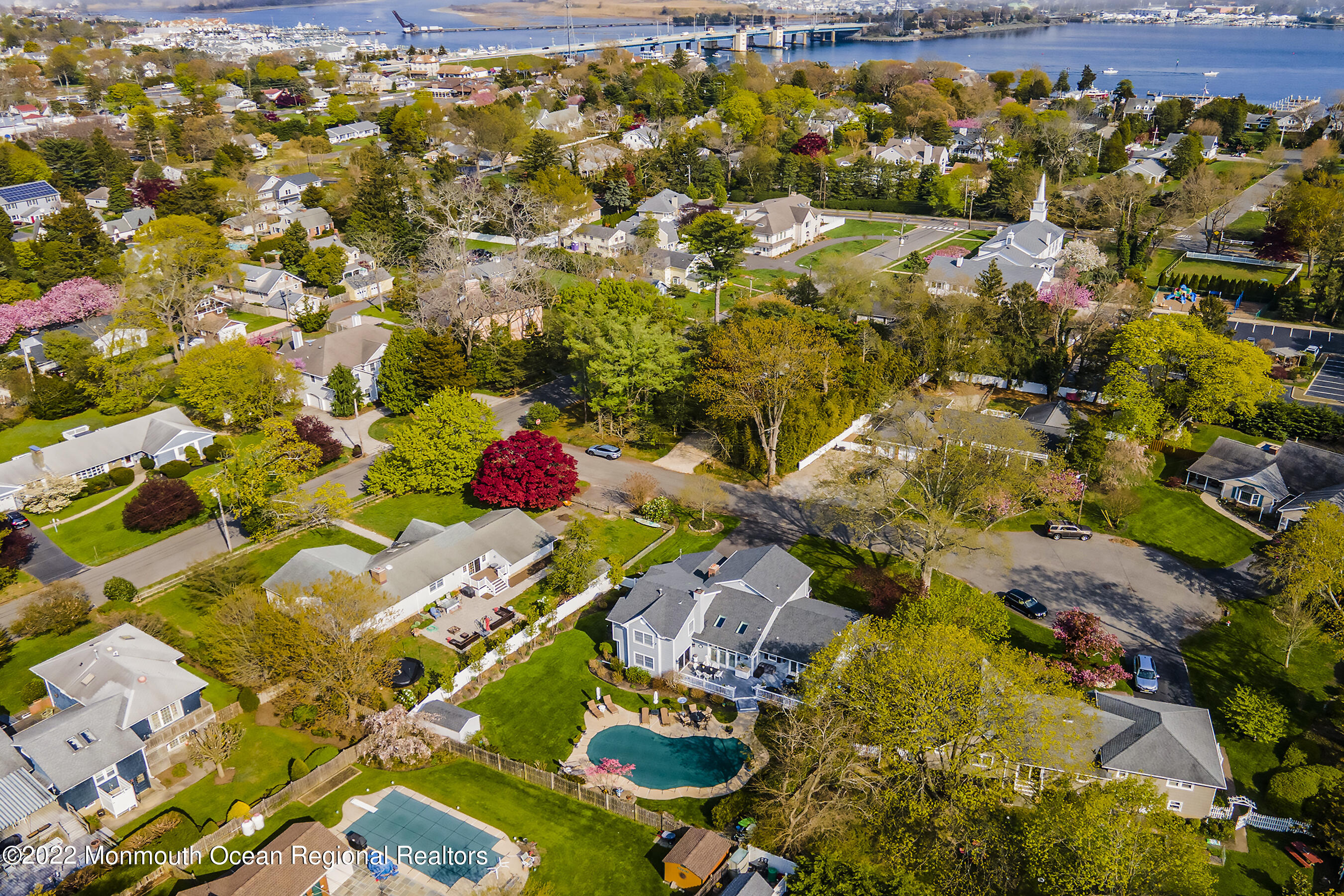 823 Post Road Brielle, NJ 08730 - Photo 50 of 50 RearRightAerial