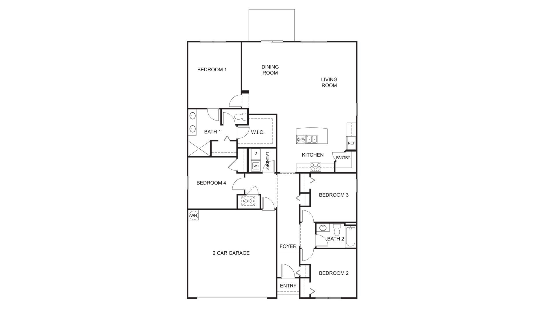25 Postman Lane Palm Coast, FL 32164 - Photo 2 of 18 a picture of a bathroom with a shower curtain