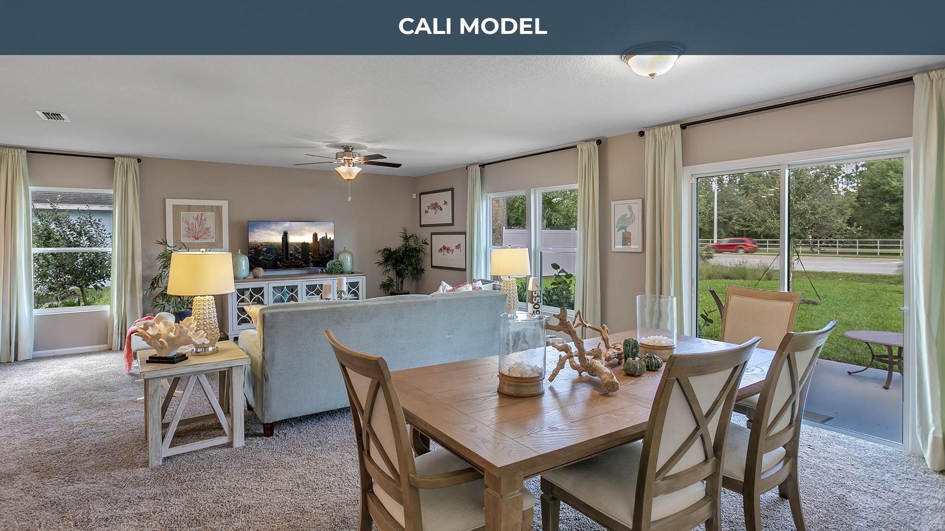 25 Postman Lane Palm Coast, FL 32164 - Photo 5 of 18 a view of a dining room with furniture window and outside view