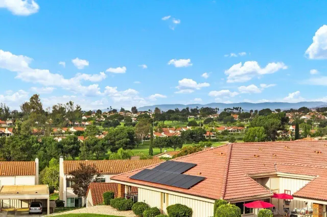 a view of a city from a terrace