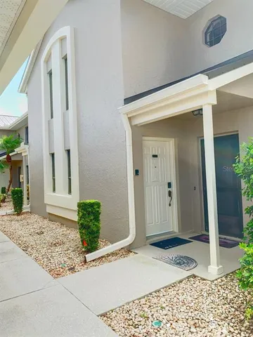 a view of a entryway door