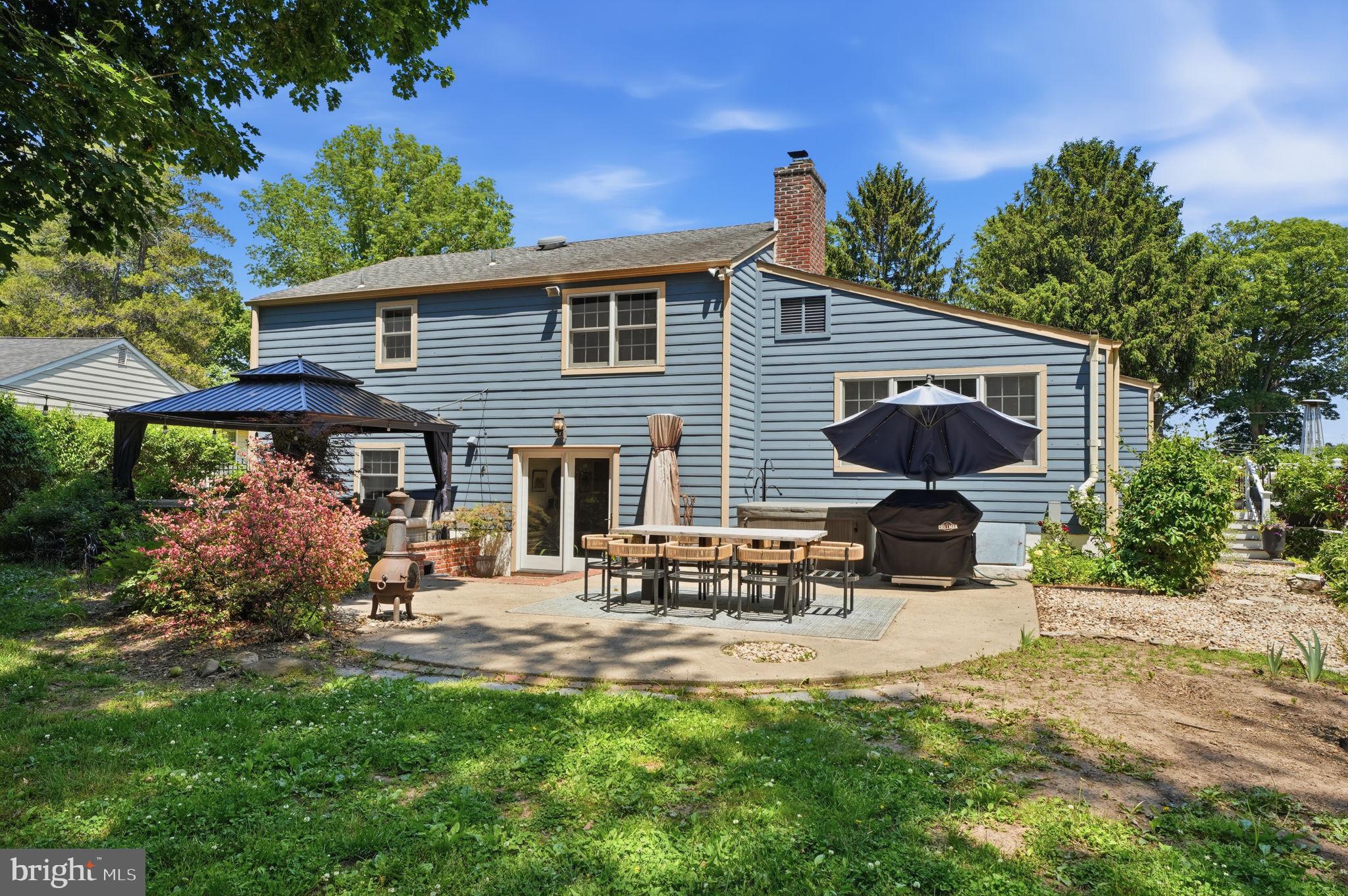 621 River Road Yardley, PA 19067 - Photo 59 of 75 a view of outdoor space yard deck patio and fire pit