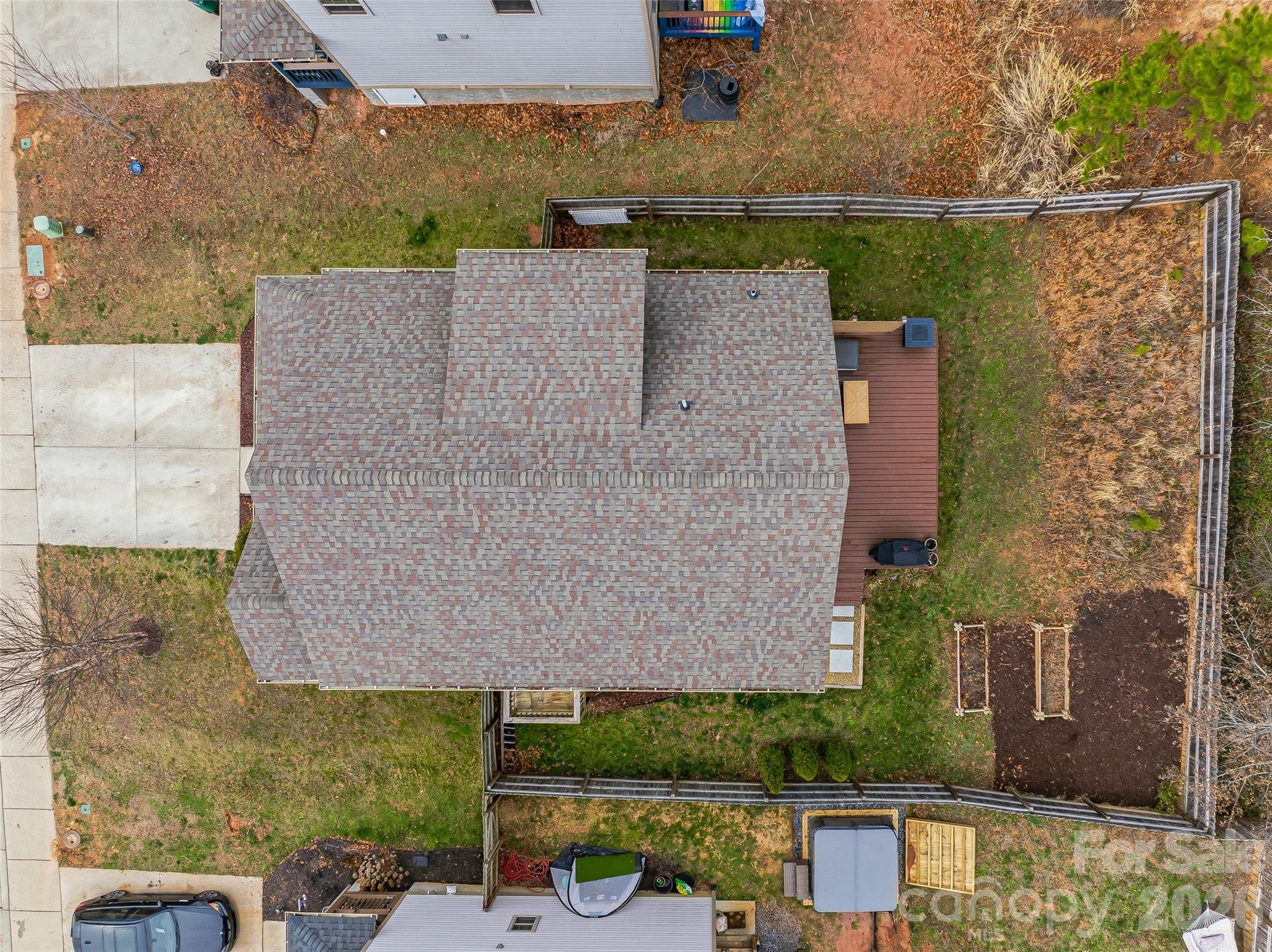 21 Yarrow Meadow Road Weaverville, NC 28787 - Photo 33 of 38 an aerial view of a house with a yard