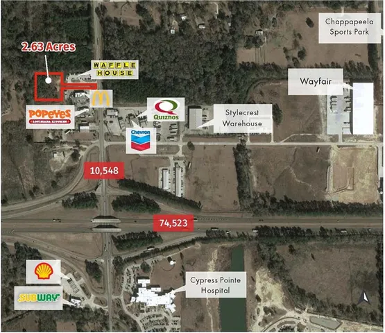 $630,095 | 0 South Airport Road, Hammond, LA 70403
